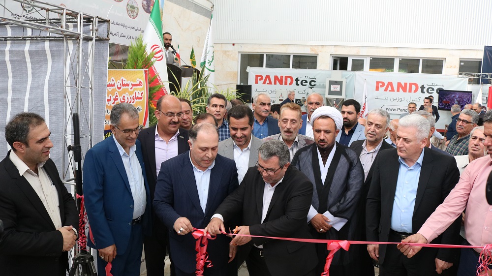 افتتاحیه اولین نمایشگاه فن بازار شرکت های بخش کشاورزی استان مازندران